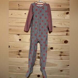 Carter’s Fleece Polka Dot Footie Pjs